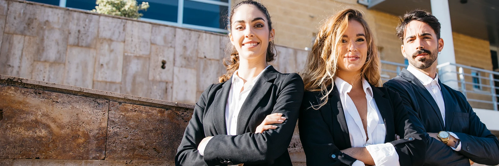 TRes personas de negocios